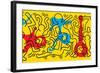 Untitled Pop Art-Keith Haring-Framed Premium Giclee Print