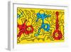 Untitled Pop Art-Keith Haring-Framed Premium Giclee Print