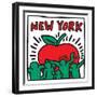 Untitled Pop Art-Keith Haring-Framed Giclee Print