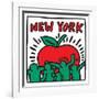 Untitled Pop Art-Keith Haring-Framed Giclee Print