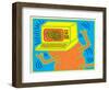 Untitled Pop Art-Keith Haring-Framed Premium Giclee Print