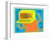 Untitled Pop Art-Keith Haring-Framed Premium Giclee Print