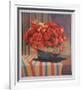 Untitled - Red Floral Arrangement-Jennifer Carlton-Framed Collectable Print
