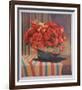 Untitled - Red Floral Arrangement-Jennifer Carlton-Framed Collectable Print
