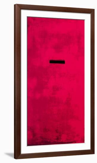 Untitled (Red)-Jürgen Wegner-Framed Serigraph