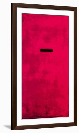Untitled (Red)-Jürgen Wegner-Framed Serigraph