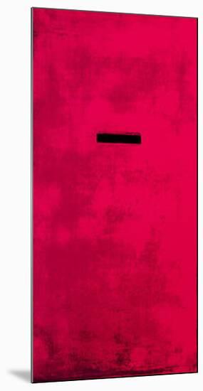 Untitled (Red)-Jürgen Wegner-Mounted Serigraph