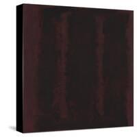 Untitled {Sketch for Mural/ Black on Maroon} [Seagram Mural Sketch]-Mark Rothko-Stretched Canvas