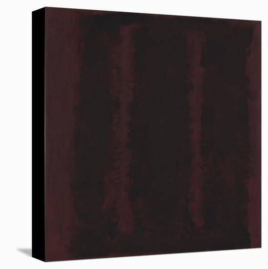 Untitled {Sketch for Mural/ Black on Maroon} [Seagram Mural Sketch]-Mark Rothko-Stretched Canvas