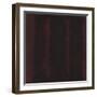 Untitled {Sketch for Mural/ Black on Maroon} [Seagram Mural Sketch]-Mark Rothko-Framed Giclee Print