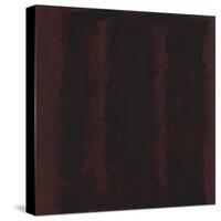 Untitled {Sketch for Mural/ Black on Maroon} [Seagram Mural Sketch]-Mark Rothko-Stretched Canvas