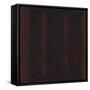 Untitled {Sketch for Mural/ Black on Maroon} [Seagram Mural Sketch]-Mark Rothko-Framed Stretched Canvas