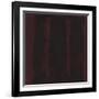 Untitled {Sketch for Mural/ Black on Maroon} [Seagram Mural Sketch]-Mark Rothko-Framed Premium Giclee Print