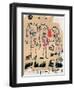 Untitled (Three Kings)-Jean-Michel Basquiat-Framed Premium Giclee Print