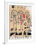 Untitled (Three Kings)-Jean-Michel Basquiat-Framed Giclee Print