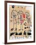 Untitled (Three Kings)-Jean-Michel Basquiat-Framed Giclee Print