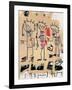 Untitled (Three Kings)-Jean-Michel Basquiat-Framed Giclee Print