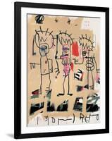 Untitled (Three Kings)-Jean-Michel Basquiat-Framed Giclee Print