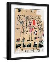 Untitled (Three Kings)-Jean-Michel Basquiat-Framed Giclee Print