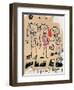 Untitled (Three Kings)-Jean-Michel Basquiat-Framed Giclee Print