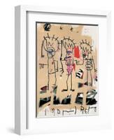 Untitled (Three Kings)-Jean-Michel Basquiat-Framed Giclee Print