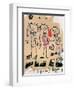 Untitled (Three Kings)-Jean-Michel Basquiat-Framed Giclee Print