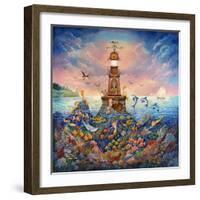 Untitled - Underwater-Bill Bell-Framed Giclee Print