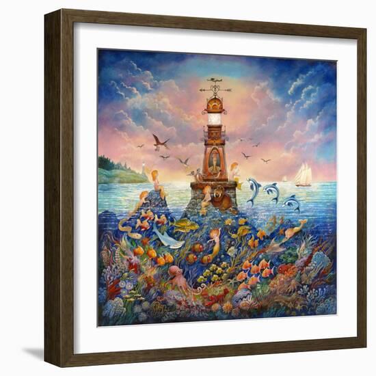 Untitled - Underwater-Bill Bell-Framed Giclee Print