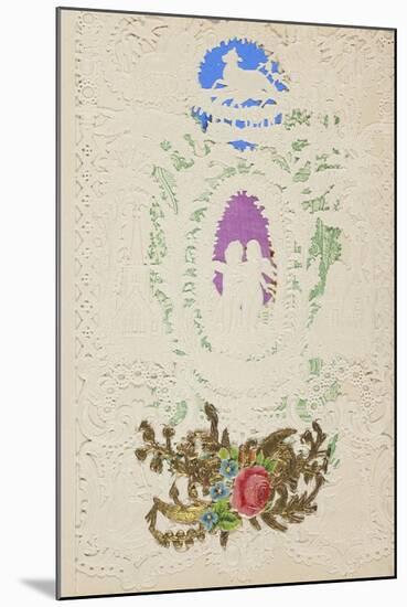 Untitled Valentine , 1850-59-Esther Howland-Mounted Giclee Print