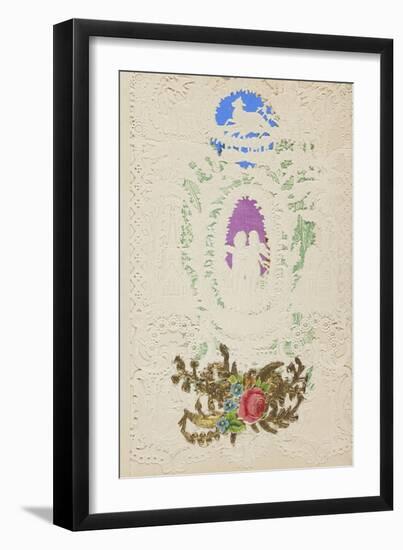 Untitled Valentine , 1850-59-Esther Howland-Framed Giclee Print