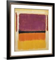 Untitled (Violet, Black, Orange, Yellow on White and Red), 1949-Mark Rothko-Framed Art Print