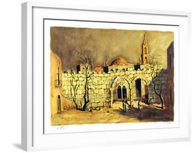 Untitled - Walled Village-Ari Arad-Framed Collectable Print