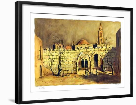 Untitled - Walled Village-Ari Arad-Framed Collectable Print