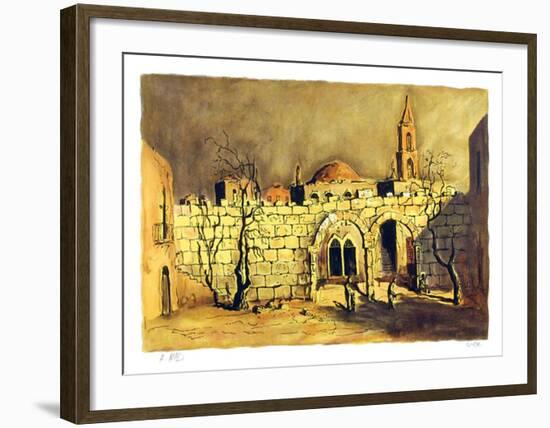 Untitled - Walled Village-Ari Arad-Framed Collectable Print