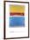 Untitled (Yellow, Red and Blue)-Mark Rothko-Framed Giclee Print