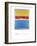 Untitled (Yellow, Red and Blue)-Mark Rothko-Framed Giclee Print