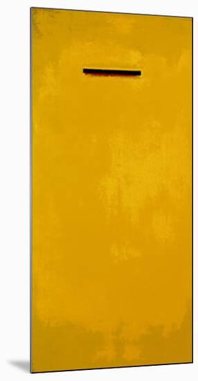 Untitled (Yellow)-Jürgen Wegner-Mounted Serigraph