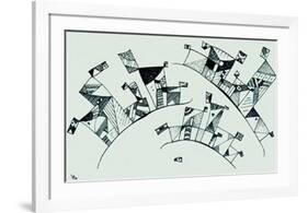 Untitled-Wassily Kandinsky-Framed Art Print