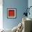 Untitled-Mark Rothko-Framed Art Print displayed on a wall