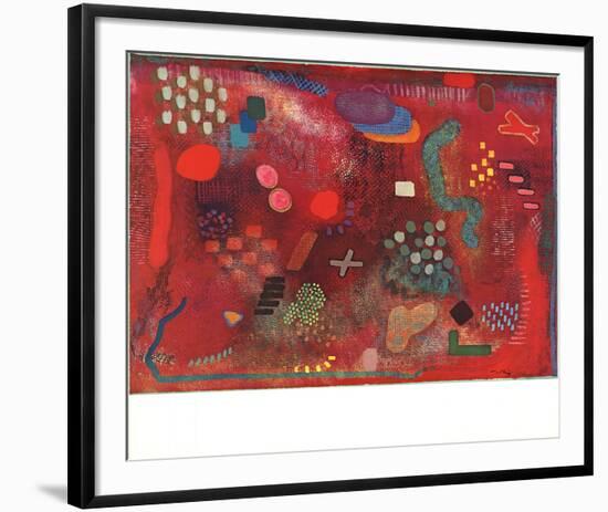 Untitled-Robert Natkin-Framed Art Print