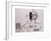 Untitled-Jean-Michel Basquiat-Framed Giclee Print