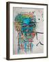 Untitled-Jean-Michel Basquiat-Framed Premium Giclee Print