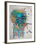 Untitled-Jean-Michel Basquiat-Framed Giclee Print