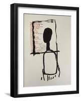 Untitled-Jean-Michel Basquiat-Framed Giclee Print