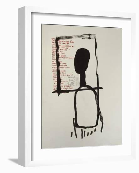 Untitled-Jean-Michel Basquiat-Framed Giclee Print