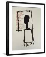 Untitled-Jean-Michel Basquiat-Framed Giclee Print