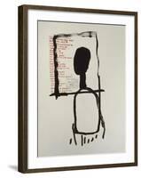 Untitled-Jean-Michel Basquiat-Framed Giclee Print