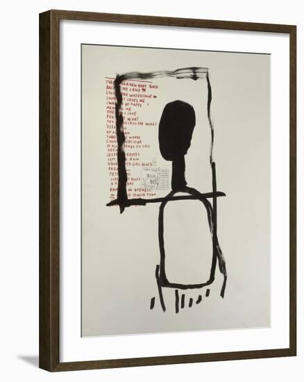 Untitled-Jean-Michel Basquiat-Framed Giclee Print