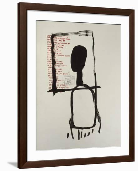 Untitled-Jean-Michel Basquiat-Framed Giclee Print