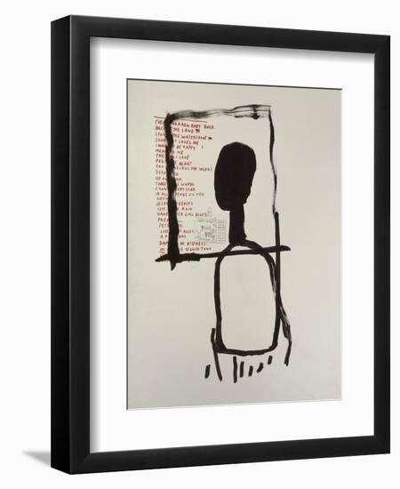 Untitled-Jean-Michel Basquiat-Framed Giclee Print